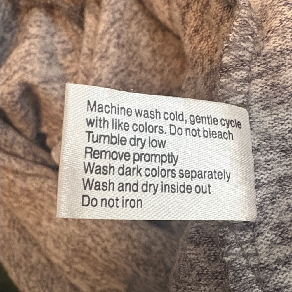 Live Love Lounge Karen Neuburger Lounge Wear Midi Heather Gray Long Sleeve M - Picture 6 of 7